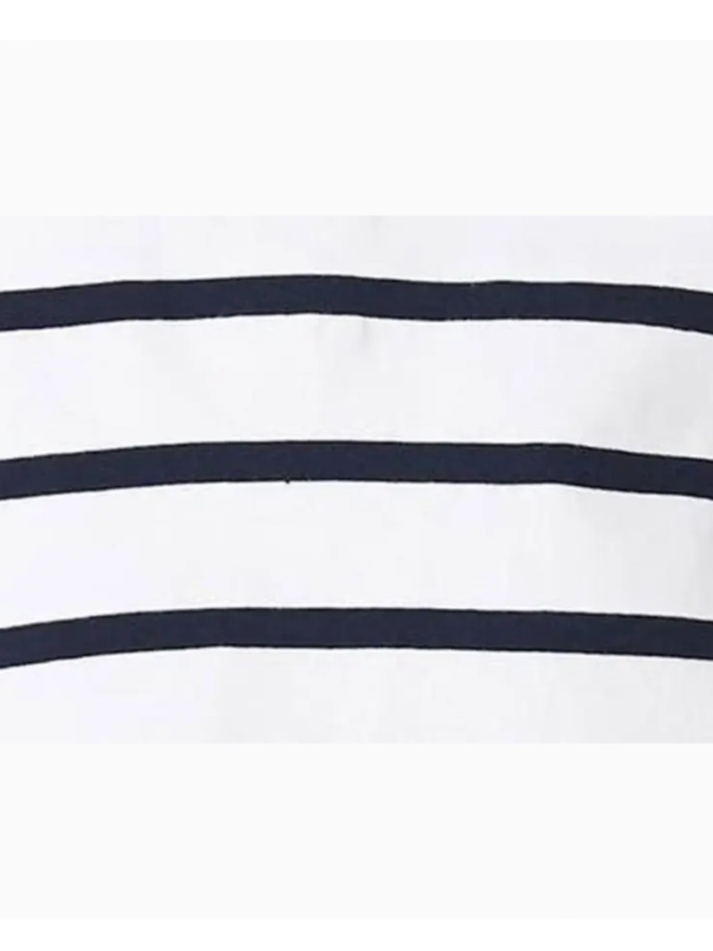 French Connection Women's Rallie Stripe Long Sleeve Cotton Top - Picture 3 of 4